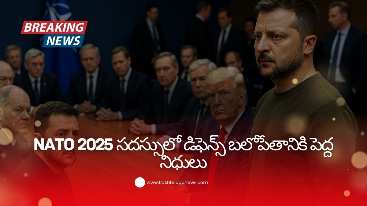 gropu of world leaders siting and zelenskyy standing at side