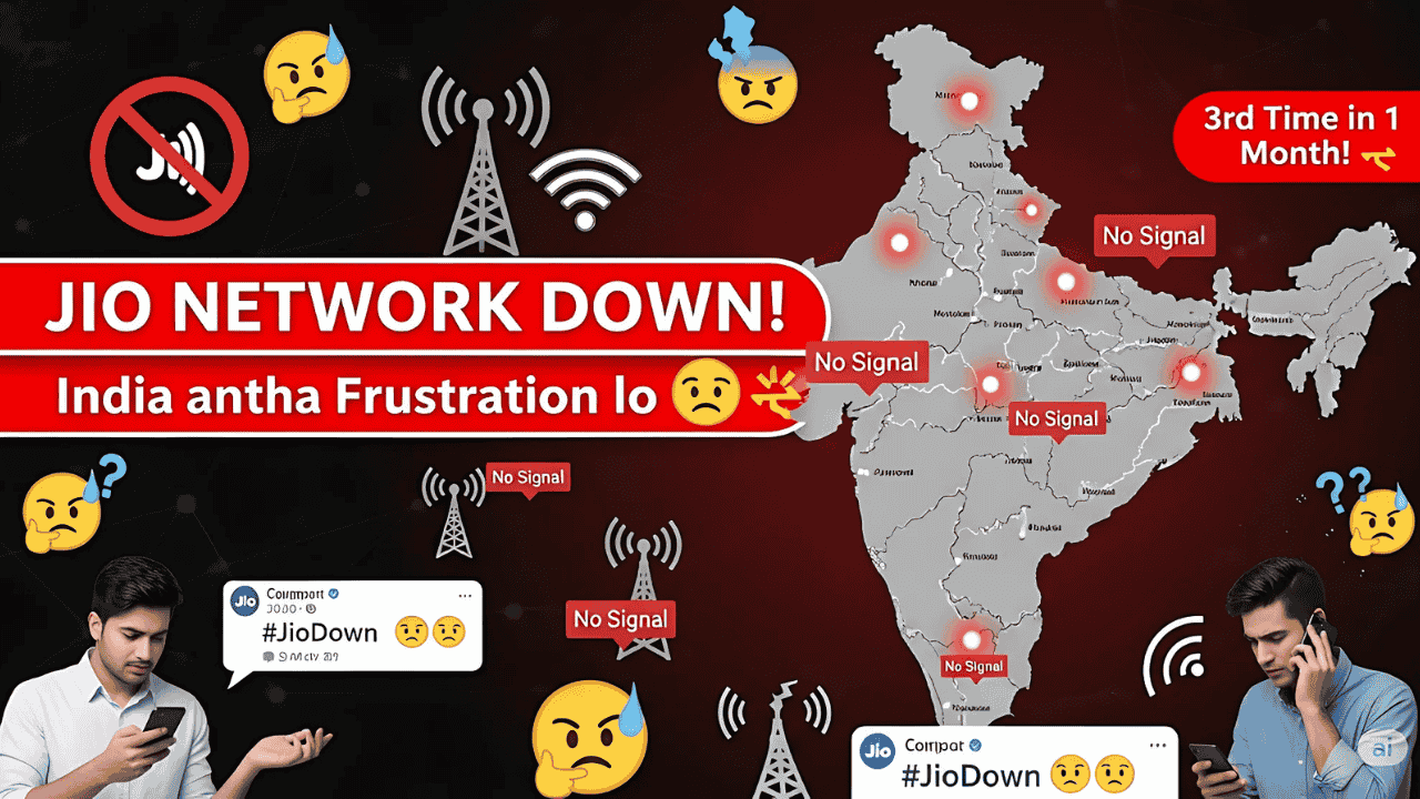jio newtwork symbol with india map